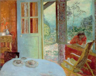 La salle à manger à la campagne