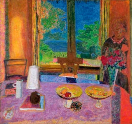 Salle à manger sur le jardin, 1934-35