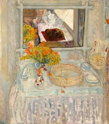 Coiffeuse avec miroir, vers 1913