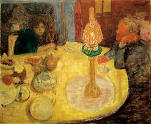 Soirée sous la lampe