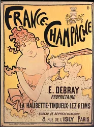 France Champagne. Lithograph … (litho)