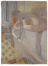 Grand nu à la baignoire