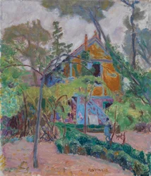 Maison parmi les arbres, 1918
