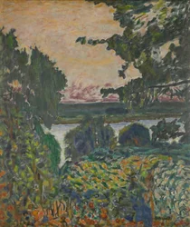 La Seine à Vernon, 1915