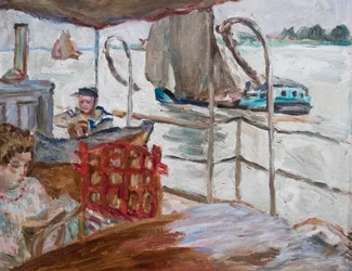 Misia Sert sur le bateau d