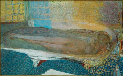 Nu dans le bain