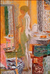 Nu devant la glace, 1933, dimensions 152 x 102 cm, Venise, Galleria d