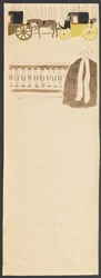 Promenade des nourrices, Frise de carrosses, 1895