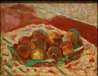 Panier de pêches