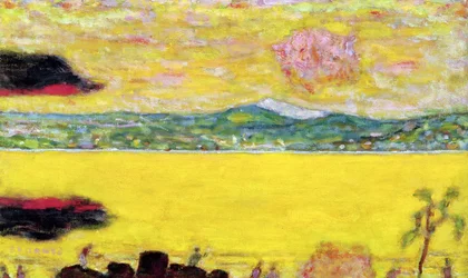 Le Golfe de St. Tropez au coucher du soleil