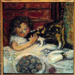 La Petite Fille au chat