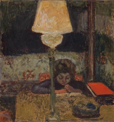 La Lampe à huile, vers 1898-1900