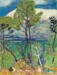 Les Pins, au Bord de la Mer, vers 1923