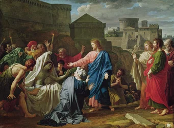 Jésus ressuscitant le fils de la veuve de Naïm