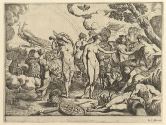 Le Jugement de Pâris, 1610-42