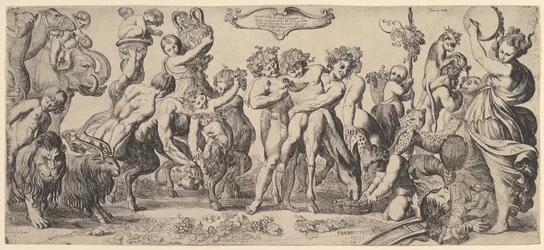 Triomphe de Bacchus, XVIIe siècle