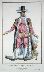 Prince Maurice de Nassau (1567-1625) Stathouder de la République néerlandaise de 