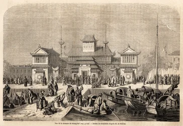 Le bâtiment des douanes de Shanghai