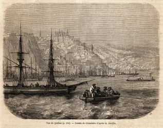 Vue de Québec