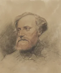 Portrait du peintre Alexandre Gabriel Decamps