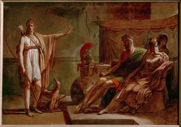 Phaedra et Hyppolyte, croquis ...