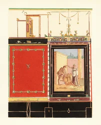 Oecus ou salon dans la Maison de M