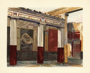 Péristyle rhodien de la Maison des Noces d