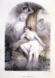 Les nymphes - dans «Les femmes mythologiques»