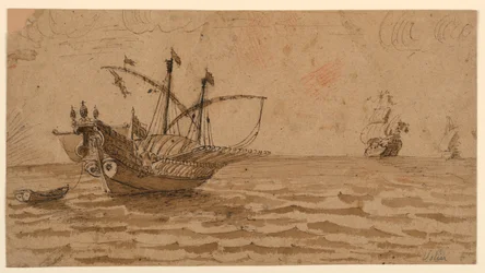 Navires en mer