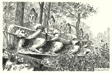 Les géants de la balustrade