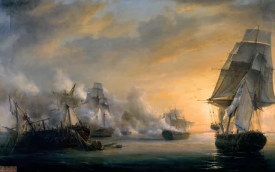 Combat naval devant Cadix le 13 juillet 1801