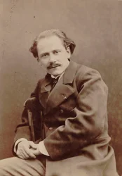 Portrait du compositeur Jules Massenet 1842-1912, 1880