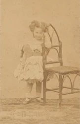 Chaise rustique, années 1860