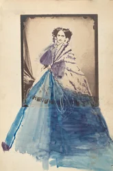 La Comtesse en châle de dentelle