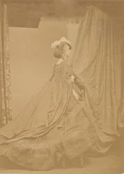 Le chapeau à plume autre, années 1860