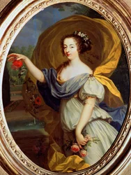 Portrait de la duchesse de la Vallière en Flora, XVIIe siècle