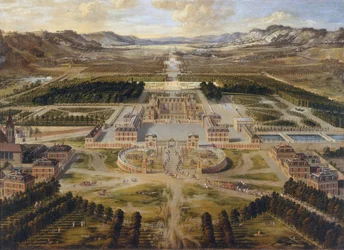 Le château de Versailles, le Grand Trianon, vers 1668