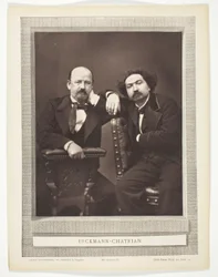 Émile Erckmann (écrivain français, 1822-1899) et Alexandre Chatrian (écrivain français, 1826-1890)
