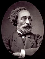 Portrait en buste du peintre Émile Lévy