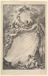 Diplôme des francs-maçons de Bordeaux, 1765-66.