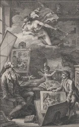 En mémoire de P. FR. Basan, une gravure pour le catalogue de la collection de P.-F. Basan, 1798