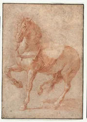 Étude de Bucéphale pour le relief "Alexandre et Diogène".
