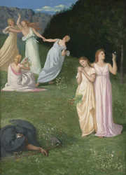 La Mort et les jeunes filles, 1872
