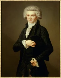 Portrait de Maximilien de Robespierre (1758-1794) conventionnel en habit de député du Tiers État