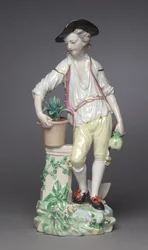 Terre, fabricant Derby Porcelain Factory