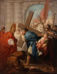 Héraclius portant la croix, c.1728