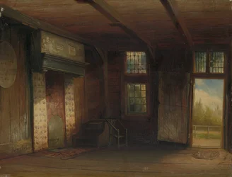 Intérieur de la maison de Pierre le Grand à Zaandam