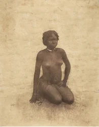 Jeune femme Nuba, 1853-54