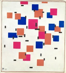 Compositon en couleur A (huile sur toile)