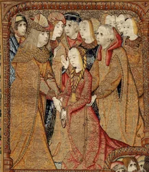 Triomphes de la Mère de Dieu ou Panos de Oro, c.1500-02 (tapisserie)